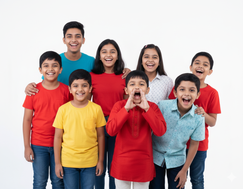 Children learning emotions